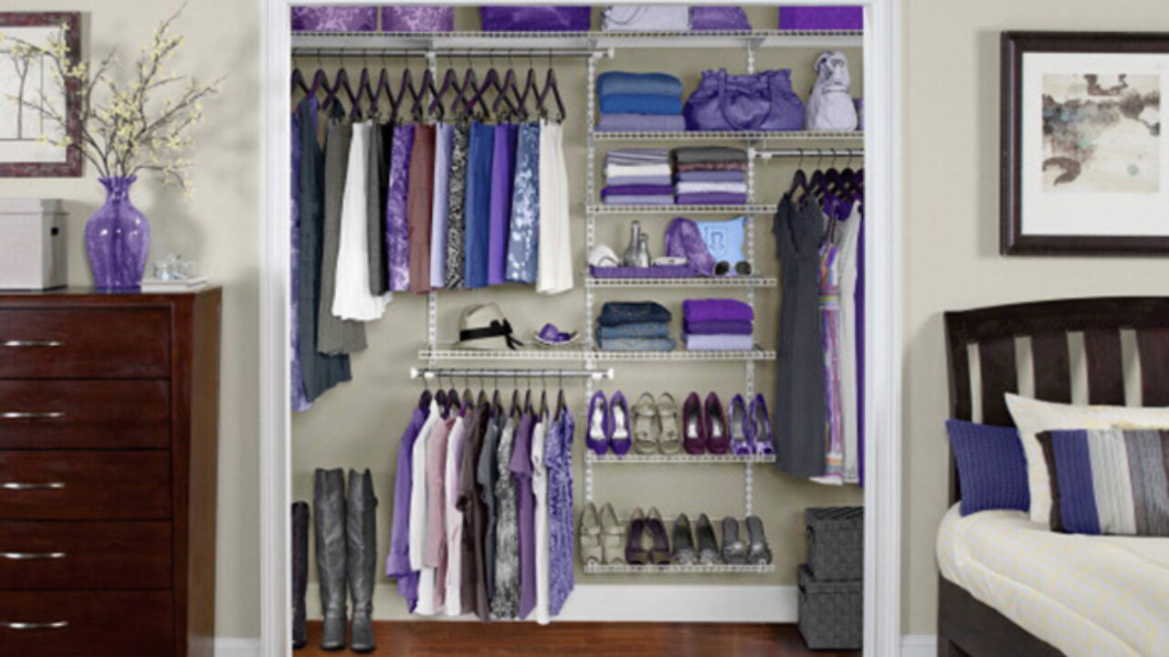 A Closet Organization System Can, Small Closet Shelving Systems