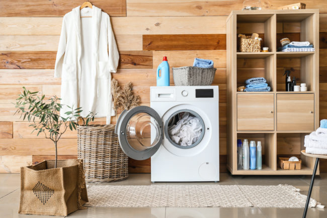 modern laundry room design idea