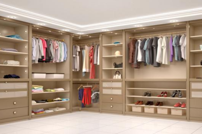 luxury walk in closet organization ideas