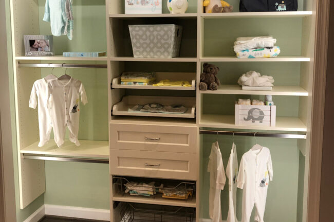 Walk-in closet remodel