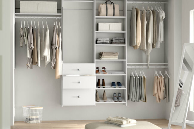 luxury closets on a budget