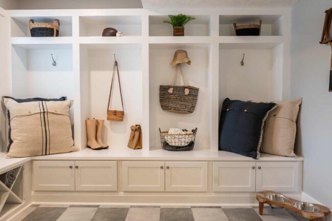 walk-in closet storage