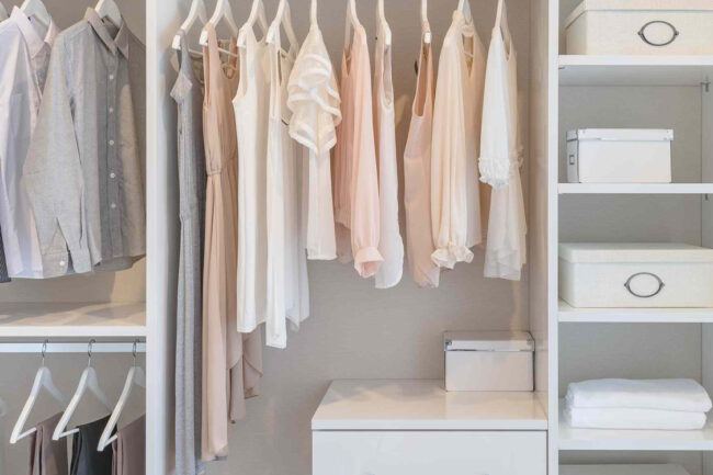 custom walk-in closets