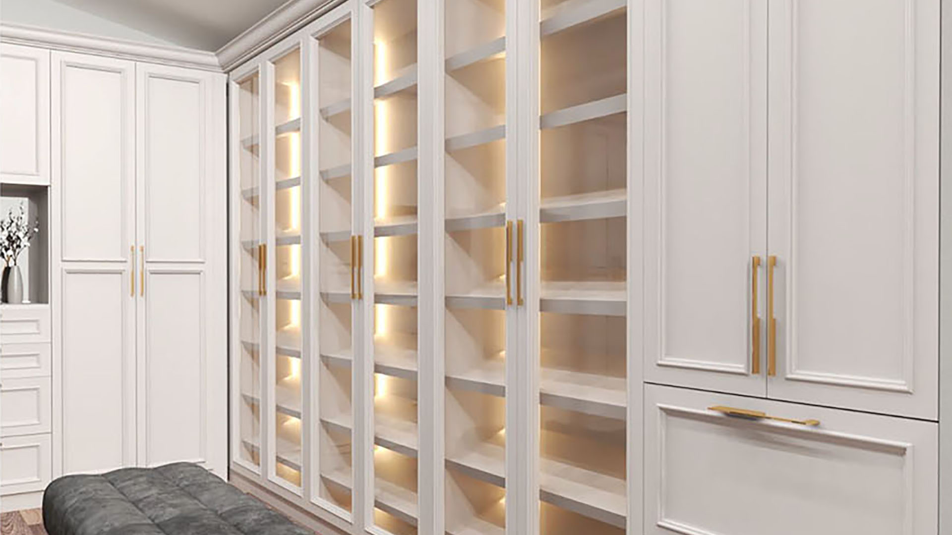 closet and beyond slanted shoe shelves
