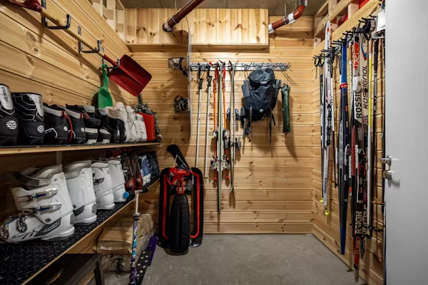 Garage after installing a custom closet organizer system