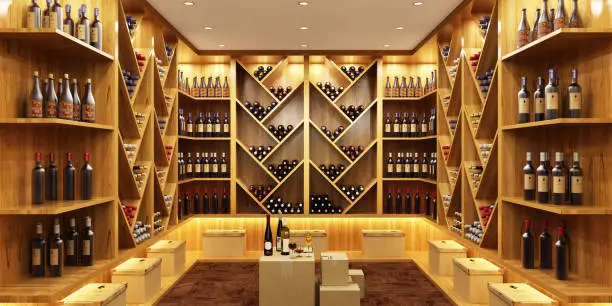 Secure & Stylish Custom Closet Systems for Home Wine Storage