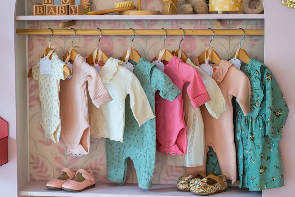 Custom Baby Closet Designs for Calm Organized Nurseries