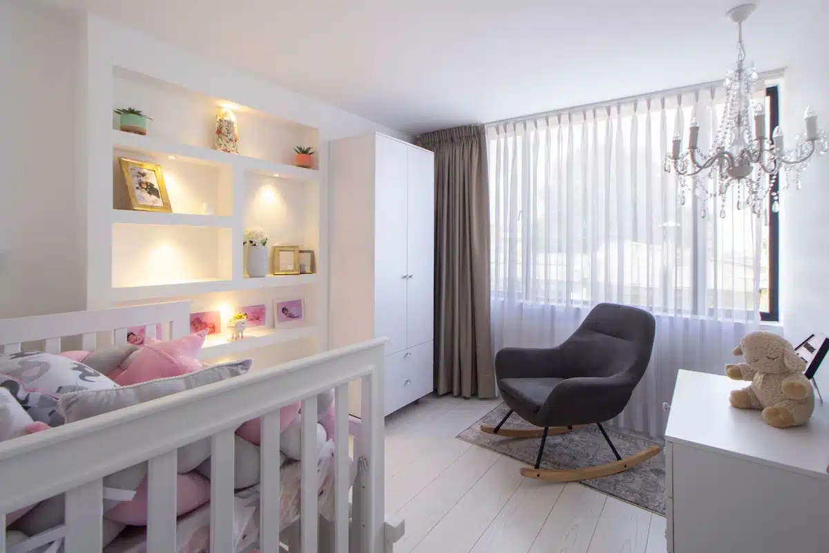baby closet solutions creating a calm and organized nursery for newborns in Virginia and Maryland