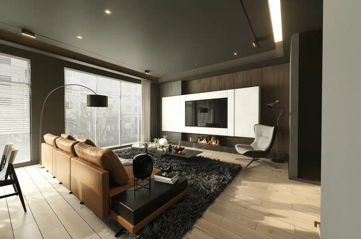 media center solutions by Closet & Beyond creating calm organized living rooms across Virginia Maryland and Washington DC