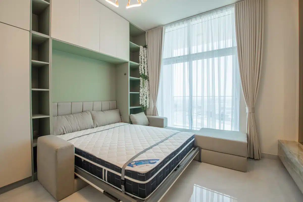 murphy bed solutions with built-in cabinetry by Closet & Beyond in Virginia and Maryland