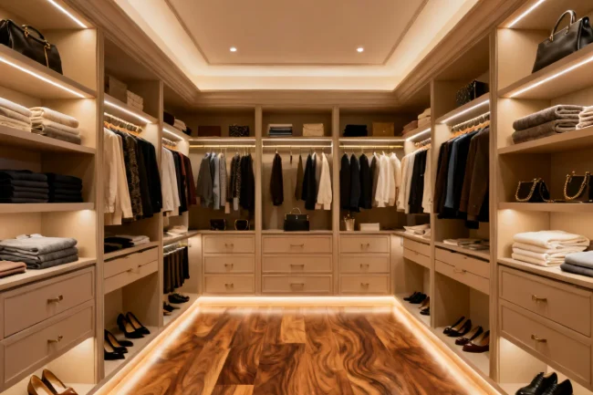 custom closet storage